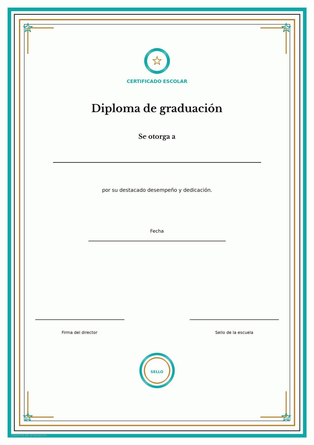 Diploma de graduación