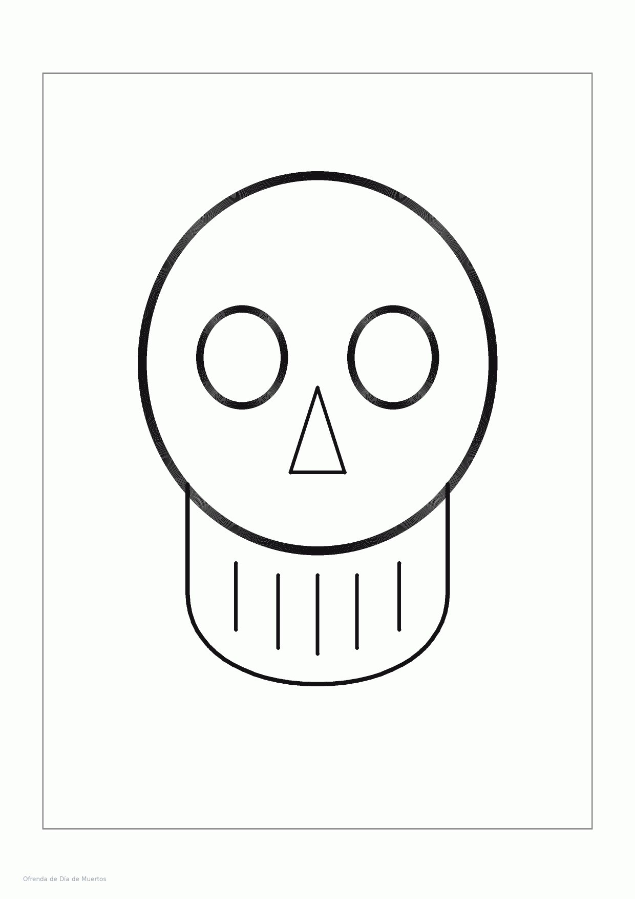 Ofrenda de Día de Muertos